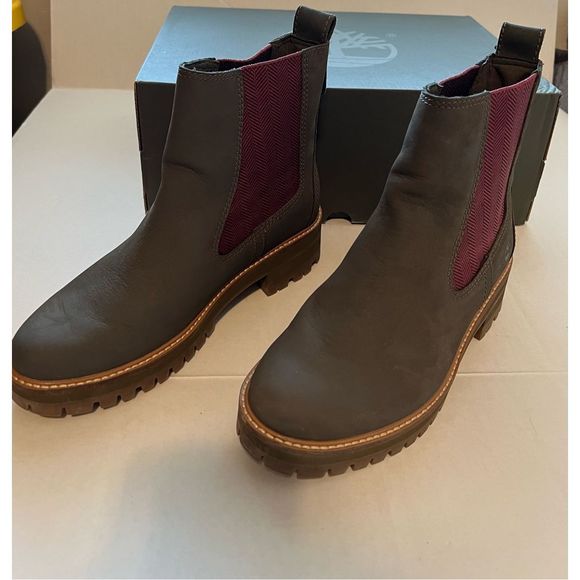 Timberland Shoes - Steve Madden Moira Black Leather Chelsea Boot Pull On Bootie